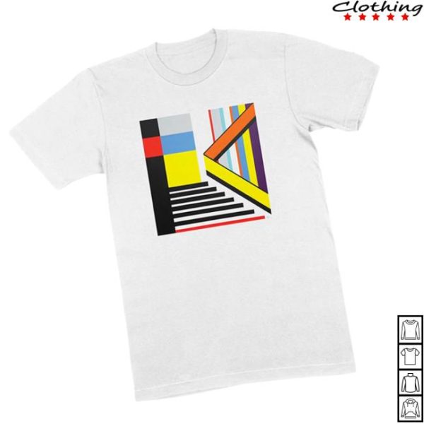 Omd Store Merch First Edition Bauhaus Staircase Design T-Shirt