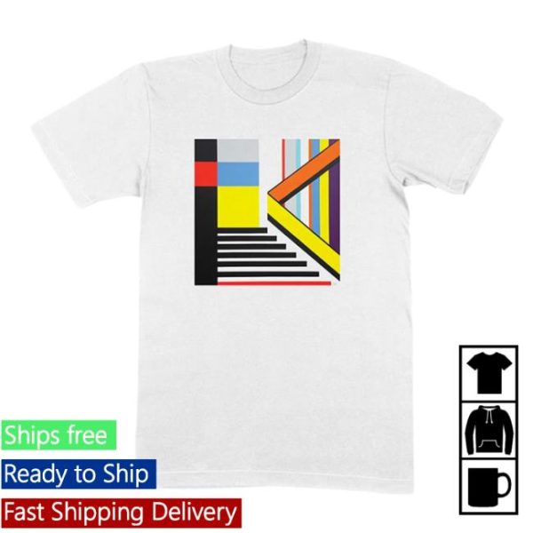 Omd Store Merch First Edition Bauhaus Staircase Design T-Shirt