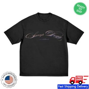 Snoop Dogg Store Merch Snoop Script Black Tee