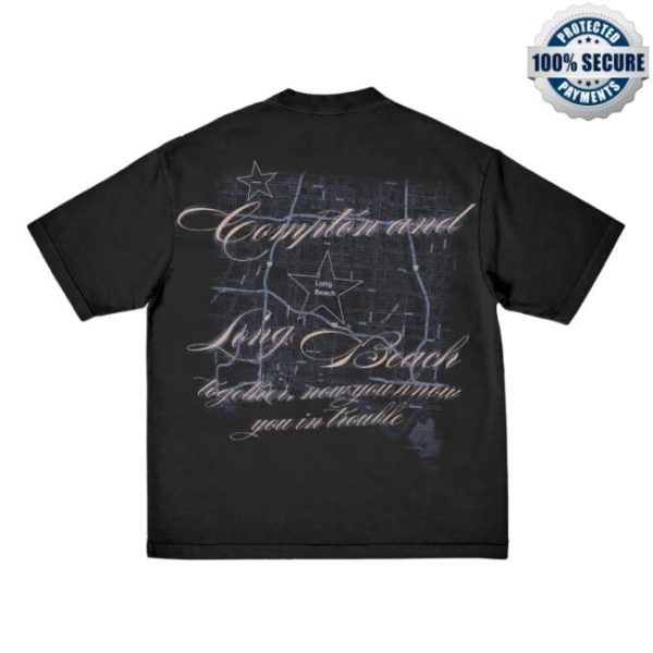 Snoop Dogg Store Merch Snoop Script Black Tee