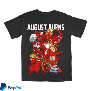 August Burns Red Tour Merch Store Shop Red Characters T-Shirt