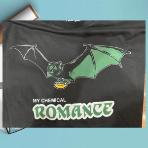 Mcr Philly Merch My Chemical Romance Unleash The Fing Bats Aug 15 2025 Philadelphia Pa T- Shirt