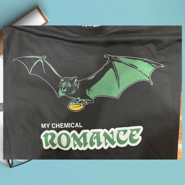 Mcr Philly Merch My Chemical Romance Unleash The Fing Bats Aug 15 2025 Philadelphia Pa T- Shirt