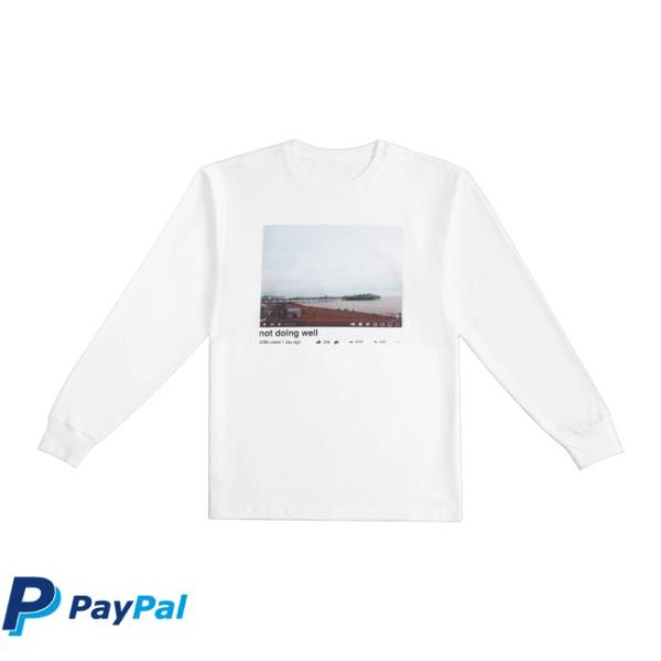 Tommyinnit Merch Store Shop Not Doing Well Long Sleeve Tee