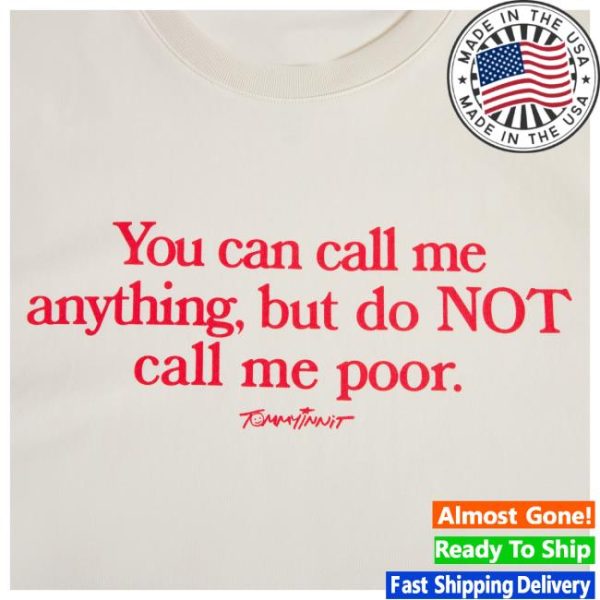 Tommyinnit Merch Store Shop You Can Call Me T-Shirt