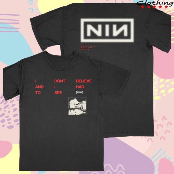 Nin Store Merch Cbh Lyric Tee