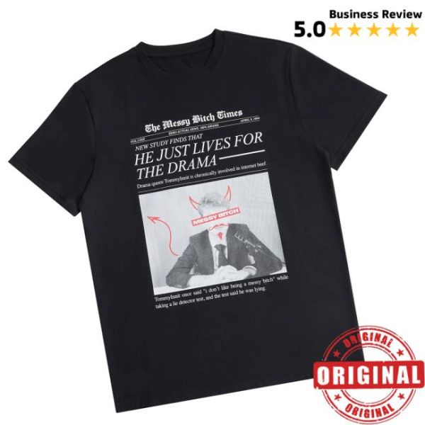 Tommyinnit Store Merch Messy B Times T-Shirt
