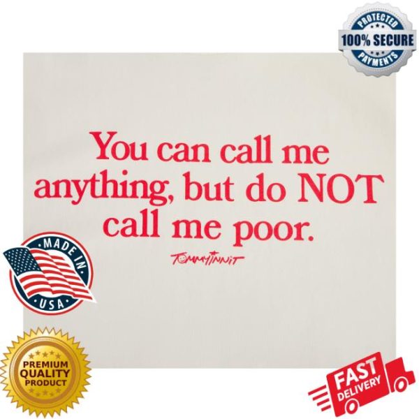 Tommyinnit Store Merch You Can Call Me T-Shirt