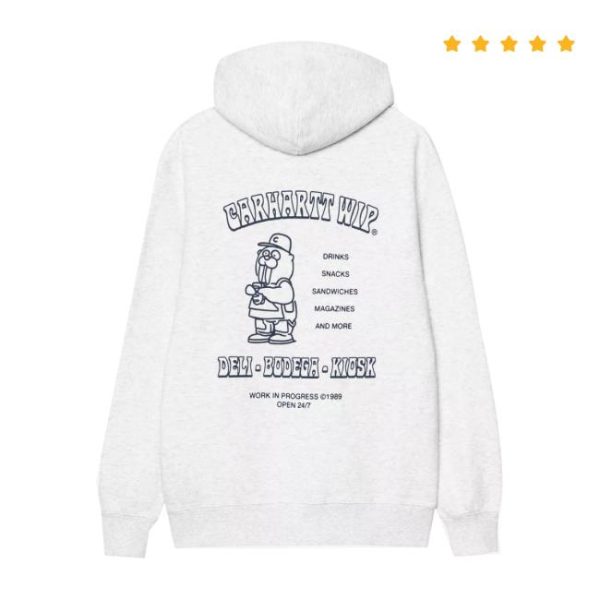 Carhartt Store Merch Hooded Sandwich Sweatshirt