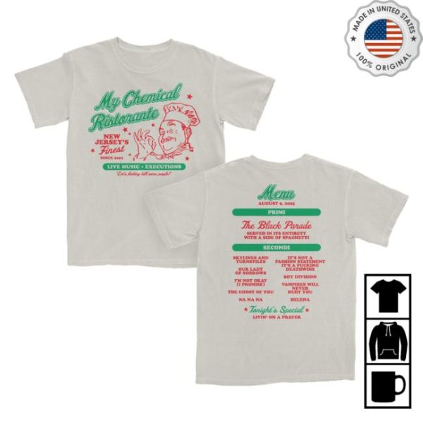 Kerin Cunningham Store Merch New Jersey’s Finest Ivory T-Shirt
