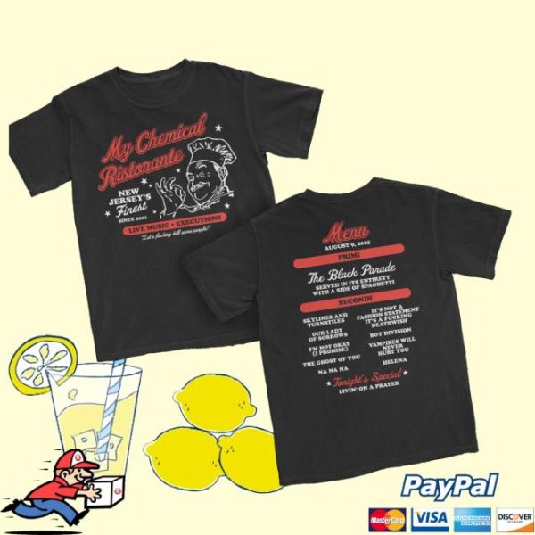 Kerin Cunningham Store Merch New Jersey’s Finest Black T-Shirt