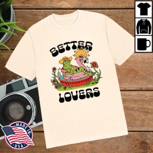 Better Lovers Band Store Merch Frog Summer Tee