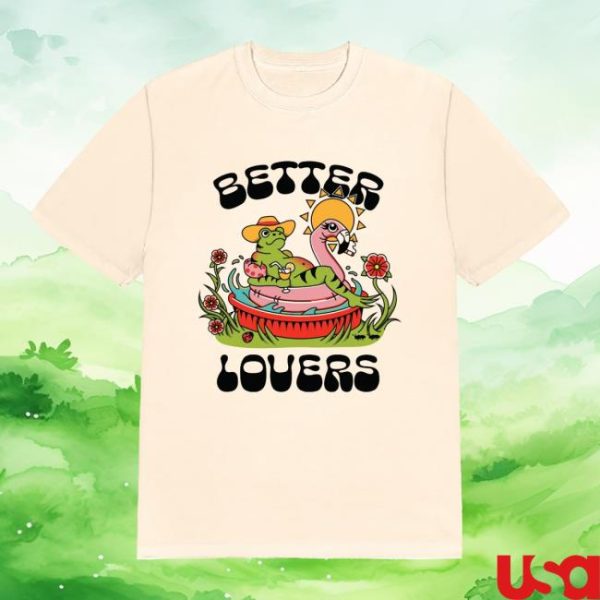 Better Lovers Band Store Merch Frog Summer Tee