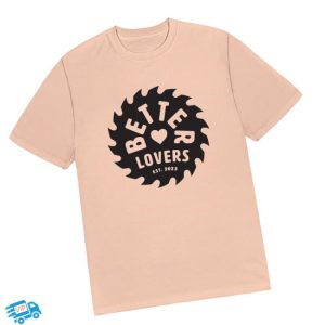 Better Lovers Band Store Merch Joby Saw Tee