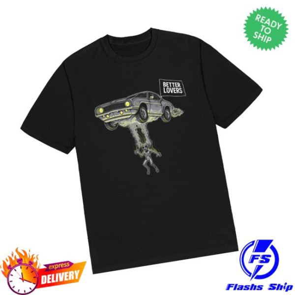 Better Lovers Band Store Merch Alien Car Tee