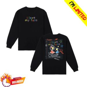 Tommyinnit Merch Store I Love My Fans Long Sleeve Tee