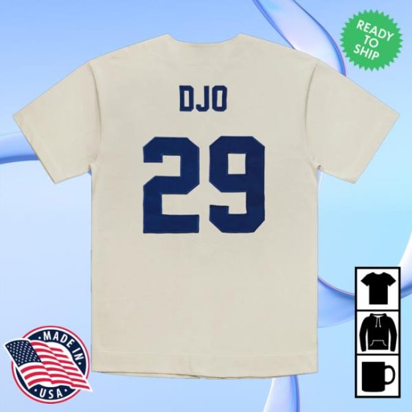 Djo Store Merch Djo Star 29 Baseball Jersey