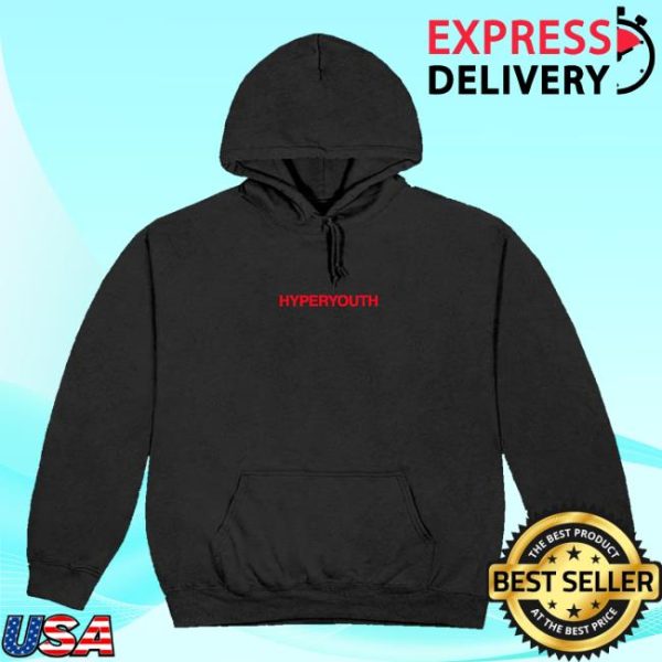 Joey Valence Brae Store Merch Hyperyouth Black Pullover Hoodie
