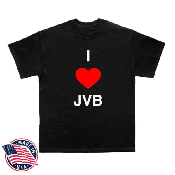 Joey Valence Brae Store Merch I Love Jvb Black Tee