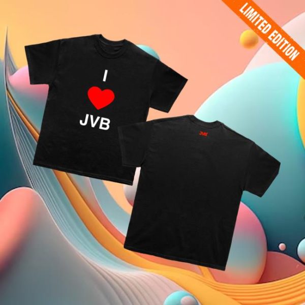 Joey Valence Brae Store Merch I Love Jvb Black Tee