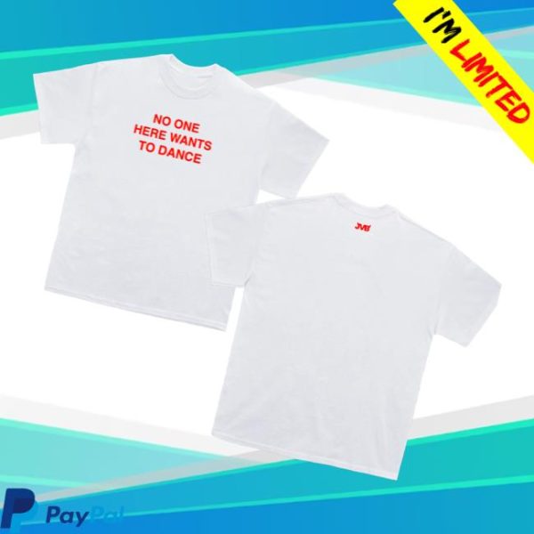 Joey Valence Brae Store Merch No One Here Wants To Dance White Tee
