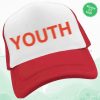 kenny Joey Valence Brae Store Merch Youth Red White Trucker Hata