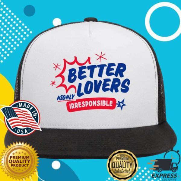 Better Lovers Band Store Merch Drippy Logo Hat