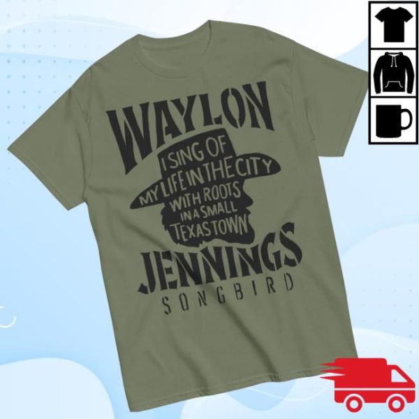Waylon Shop Store Merch Cowboy Classic Waylon Jennings Tee