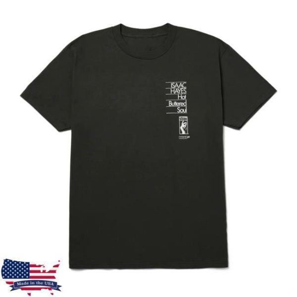 Hufworldwide Store Merch Huf X Isaac Hayes Hot Buttered Heavyweight T-Shirt
