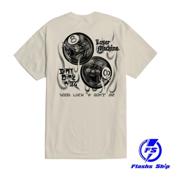 Loser Machine Store Merch 8 Ballerz Stock White Shirt