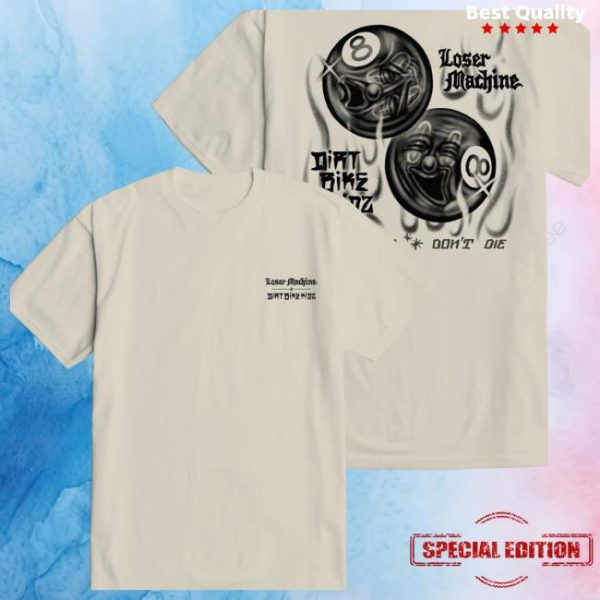 Loser Machine Store Merch 8 Ballerz Stock White Shirt