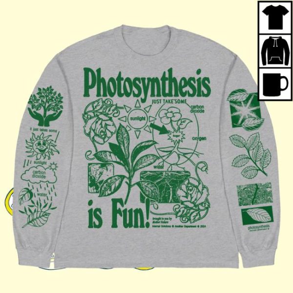 Another Department Store Merch Photosynthesis Ash Grey Long Sleeve