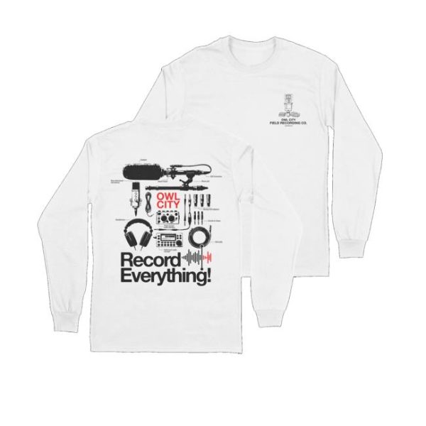 Owl City Music Store Merch Record Everything Long Sleeve