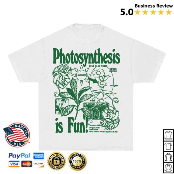 Another Department Store Merch Photosynthesis White T-Shirt