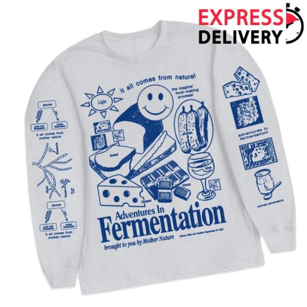 Another Department Store Merch Fermentation Ash Grey Longsleeve