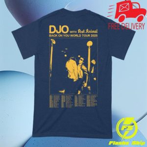 Djomusic Store Merch Back On You 2025 Tour T-Shirt