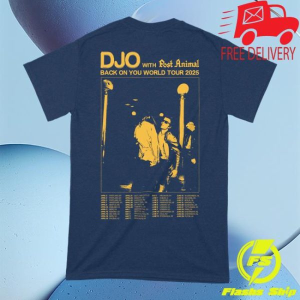 Djomusic Store Merch Back On You 2025 Tour T-Shirt