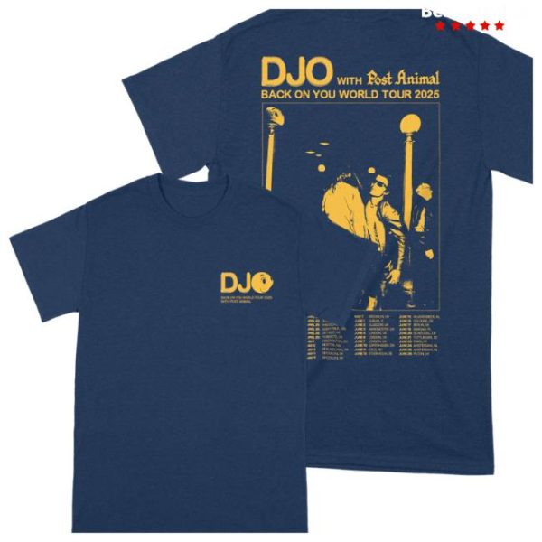 Djomusic Store Merch Back On You 2025 Tour T-Shirt