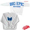 kenny blue butterfly brand store merch the big epic crewneck sd