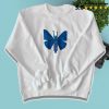 kenny blue butterfly brand store merch the big epic crewneck