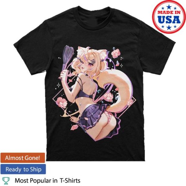 Gamersupps Merch Store Squchan Chef’s Kiss Space Cat Shirt