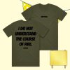 Dirty Kid Merch Store Course Of Fire Tee Black