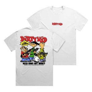 Dirty Kid Merch Store Eee Tee White