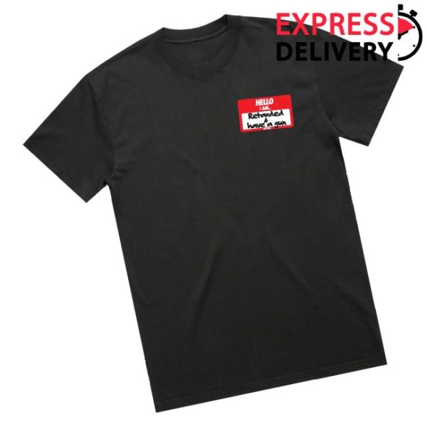 Dirty Kid Merch Store Retarded Tee Black