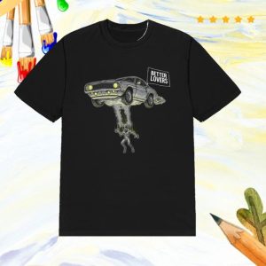 Better Lovers Band Merch Store Alien Car Tee