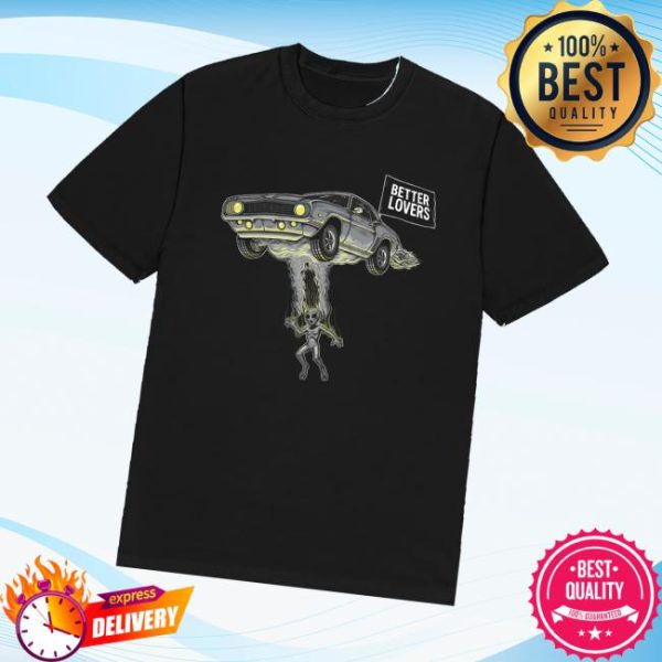 Better Lovers Band Merch Store Alien Car Tee