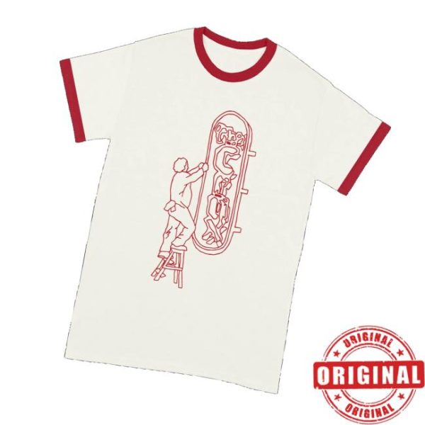 Djo Music Merch Store Shop The Crux Sign Ringer T-Shirt