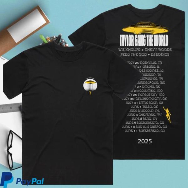 Taylor Gang Store Merch Chevy Woods Tgtw Tour T-Shirt