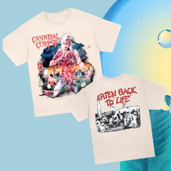 Cannibal Corpse Store Merch Eaten Back To Life T-Shirt