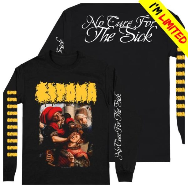 Realityfade Store Merch Lipoma ‘No Cure For The Sick’ Long Sleeve